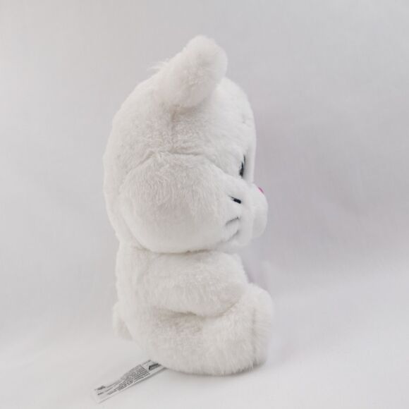 Hello Kitty Care Bears Plush Collab Cross-over Cheer Bear White Red Bow Whiskers - Picture 5 of 14